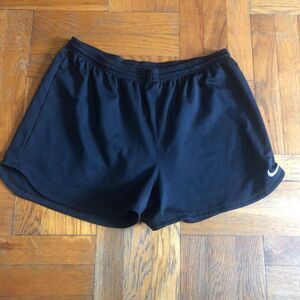 Nike Dri-fit Running Shorts Black Womens Size Large